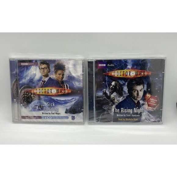 NIP Doctor Who The Rising Night & Sick Building BBC Audio CD New - Picture 1 of 6